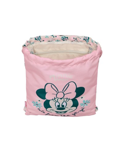 Saco plano safta junior minnie mouse minty 340x260x10 mm