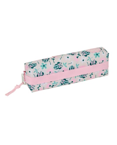 Bolso escolar portatodo safta rectangular con goma elastica minnie mouse minty 40x220x70 mm