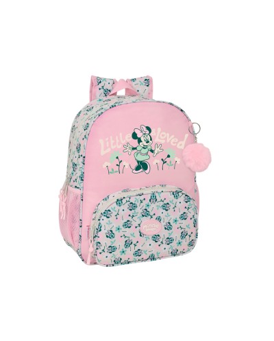 Mochila safta infantil con bolsillos adaptable a carro minnie mouse minty 340x280x100 mm