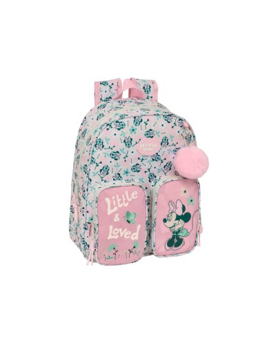 Mochila safta para portatil 141 minnie mouse minty 430x310x130 mm