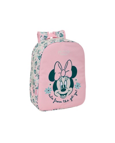 Mochila safta junior adaptable a carro minnie mouse minty 380x320x120 mm
