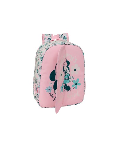 Mochila safta junior adaptable a carro minnie mouse minty 380x320x120 mm