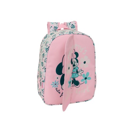 Mochila safta junior adaptable a carro minnie mouse minty 380x320x120 mm