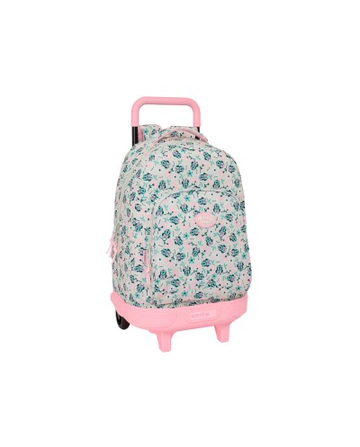 Mochila safta grande con ruedas compact minnie mouse minty 450x320x210 mm