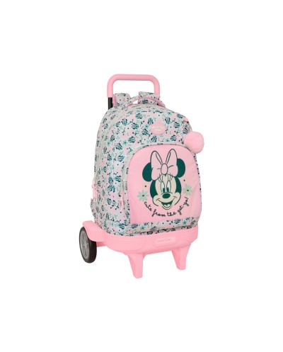 Mochila safta grande con ruedas compact evolution extraible minnie mouse minty 450x330x220 mm