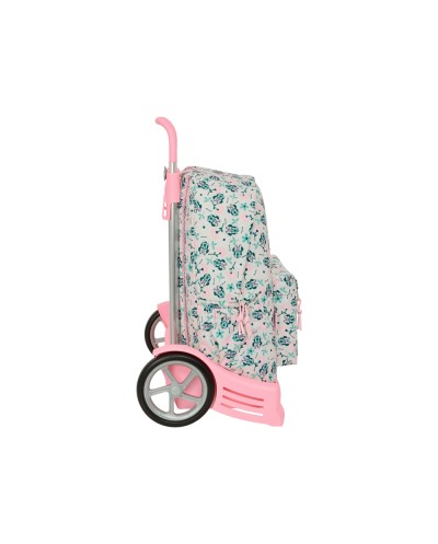 Mochila 775 safta con carro evolution minnie mouse minty 430x310x130 mm