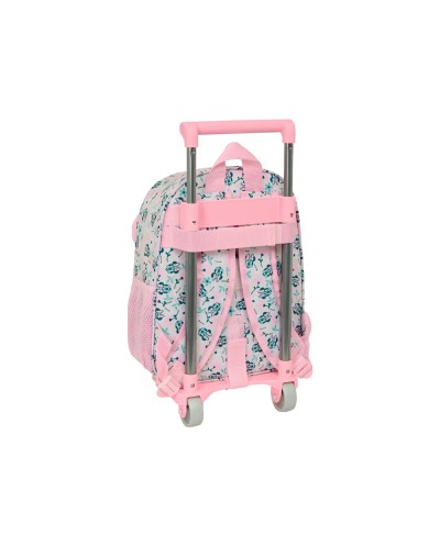 Mochila 609 safta con carro 705 minnie mouse minty 340x280x100 mm