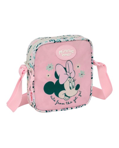 Bolsito bandolera safta minnie mouse minty 180x160x40 mm