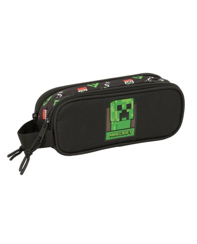 Bolso escolar portatodo safta doble minecraft 80x210x60 mm