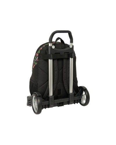 Mochila 665 safta con carro evolution minecraft 440x320x160 mm