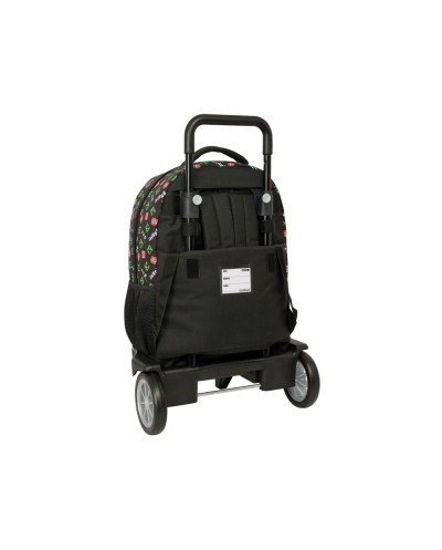Mochila safta grande con ruedas compact evolution extraible minecraft 450x330x220 mm