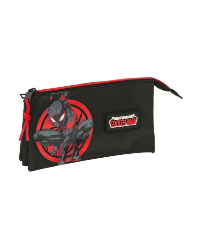 Bolso escolar portatodo safta triple miles morales 120x220x30 mm