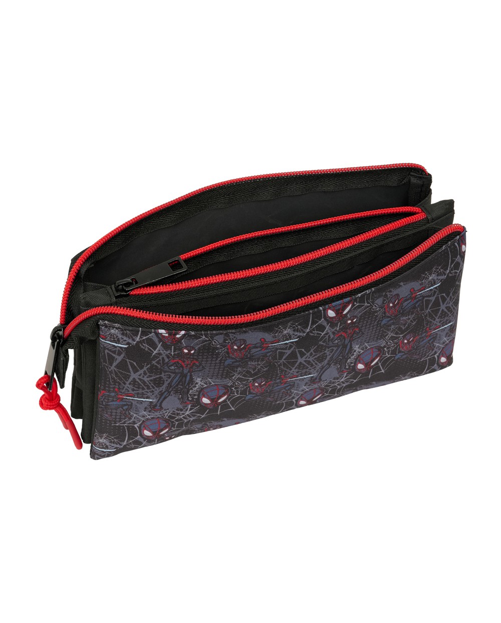 Bolso escolar portatodo safta triple miles morales 120x220x30 mm