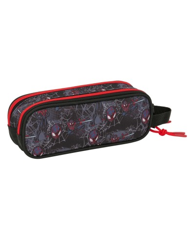 Bolso escolar portatodo safta doble miles morales 80x210x60 mm