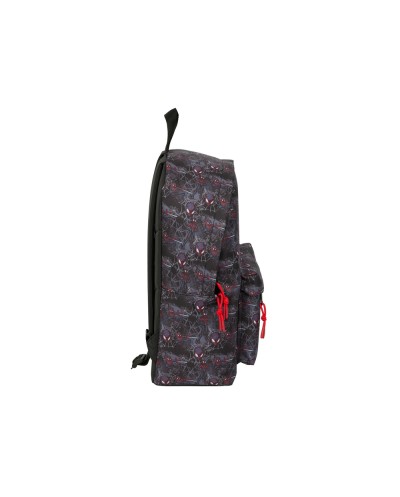 Mochila safta infantil con bolsillos adaptable a carro miles morales 330x270x100 mm