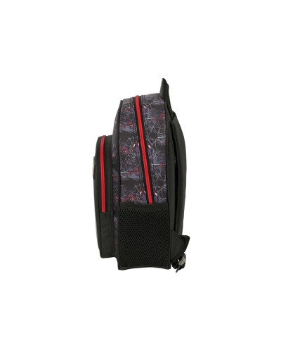 Mochila safta junior adaptable a carro miles morales 380x320x120 mm