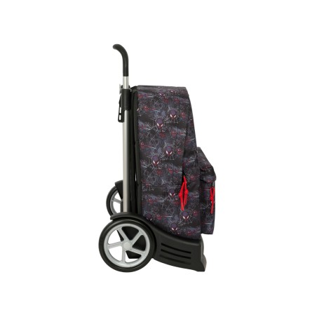 Mochila 774 safta con carro evolution miles morales 420x330x150 mm