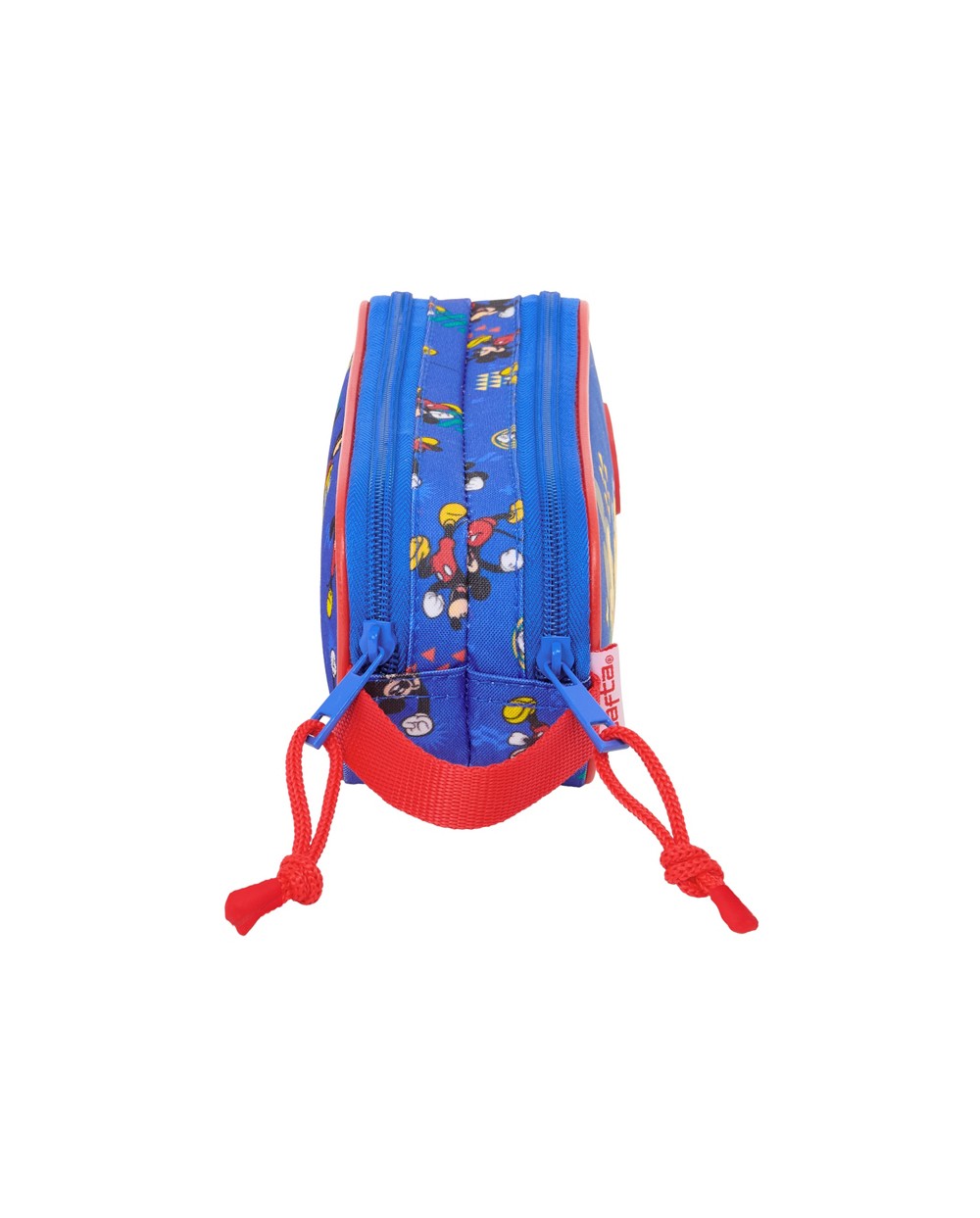Bolso escolar portatodo safta doble mickey mouse today 80x210x60 mm