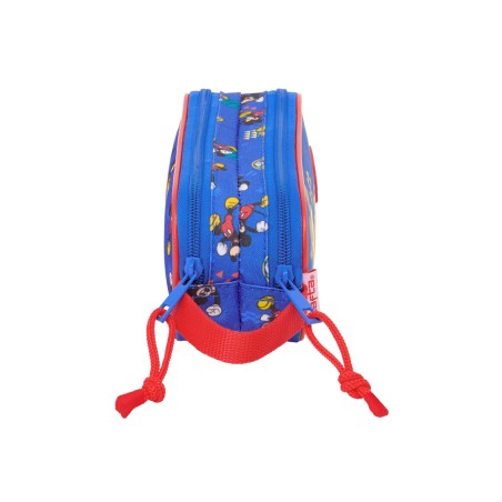 Bolso escolar portatodo safta doble mickey mouse today 80x210x60 mm