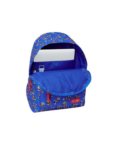 Mochila safta infantil con asas mickey mouse today 280x200x80 mm