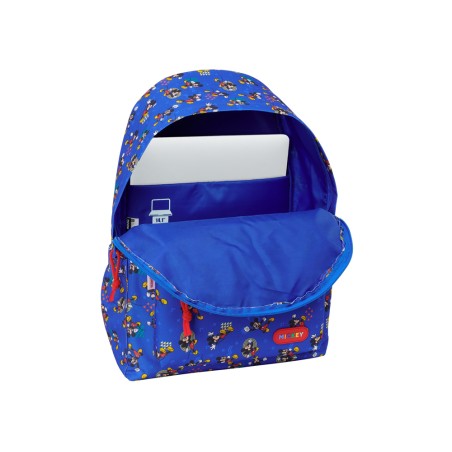 Mochila safta infantil con asas mickey mouse today 280x200x80 mm