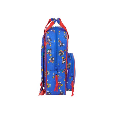 Mochila safta infantil adaptable a carro front inter mickey mouse today 340x260x110 mm