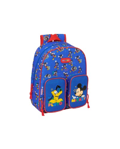 Mochila safta para portatil 141 mickey mouse today 430x310x130 mm
