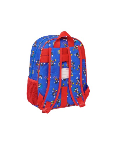 Mochila safta junior adaptable a carro mickey mouse today 380x320x120 mm
