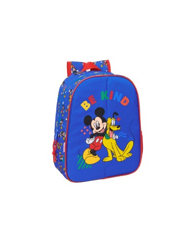 Mochila safta junior adaptable a carro mickey mouse today 380x320x120 mm