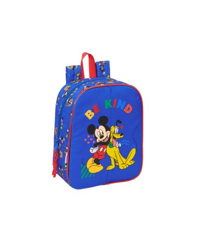 Mochila safta guarderia bolsillos adaptable a carro mickey mouse today 270x220x100 mm