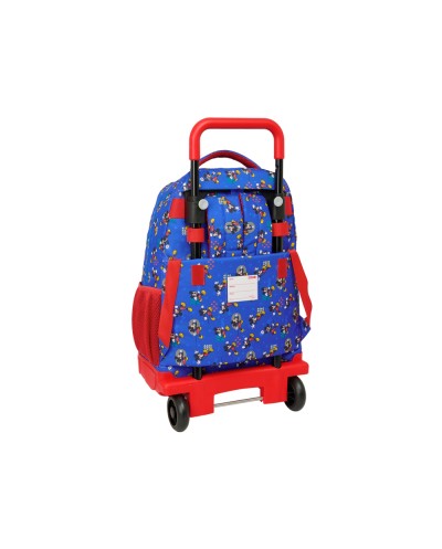 Mochila safta grande con ruedas compact extraible mickey mouse today 450x330x220 mm