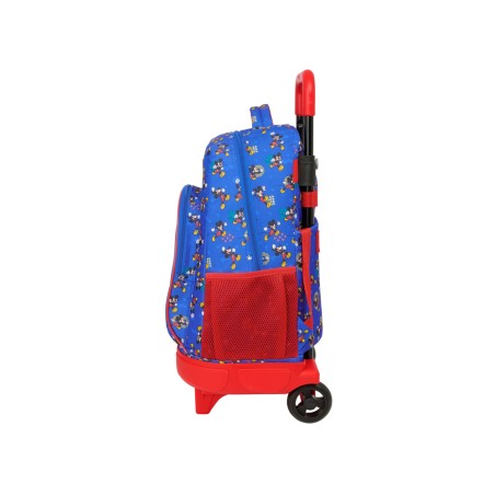 Mochila safta grande con ruedas compact extraible mickey mouse today 450x330x220 mm