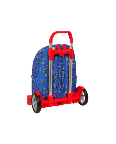 Mochila 775 safta con carro evolution mickey mouse today 430x310x130 mm