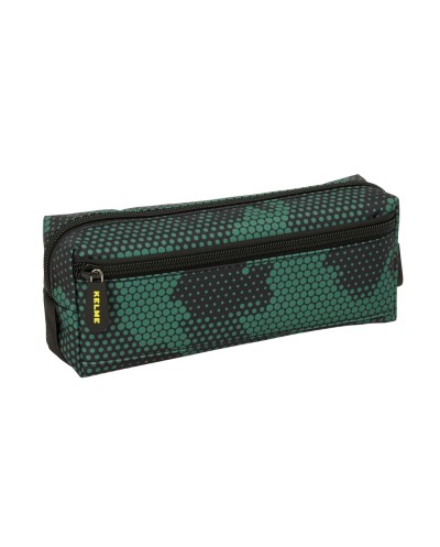 Bolso escolar portatodo safta triple pequeno con goma elastica kelme camo 85x220x60 mm