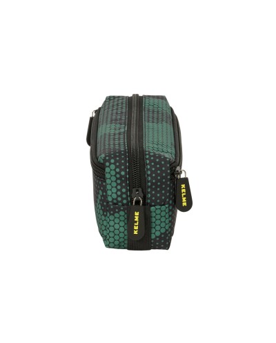 Bolso escolar portatodo safta triple pequeno con goma elastica kelme camo 85x220x60 mm
