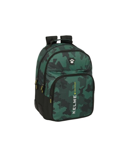 Mochila safta doble con cantoneras adaptable a carro kelme camo 420x320x150 mm