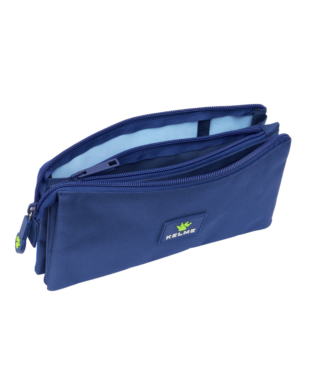 Bolso escolar portatodo safta triple kelme blue 120x220x30 mm
