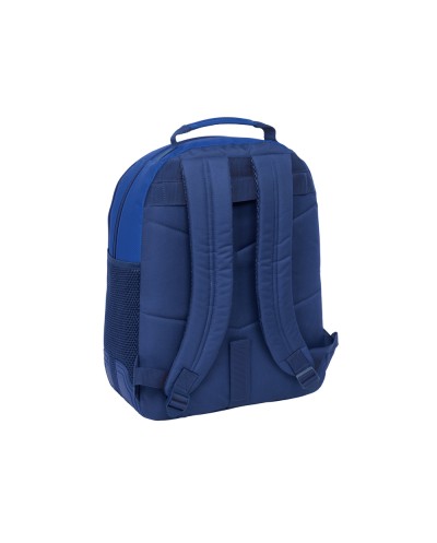 Mochila safta doble con cantoneras adaptable a carro kelme blue 420x320x150 mm