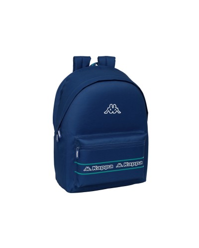 Mochila safta doble para portatil 156 usb kappa marino 440x310x180 mm