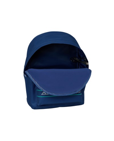 Mochila safta doble para portatil 156 usb kappa marino 440x310x180 mm