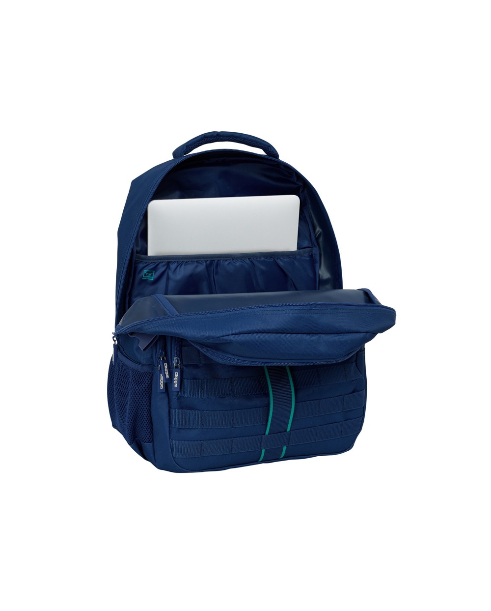 Mochila safta cross doble kappa marino 460x340x150 mm