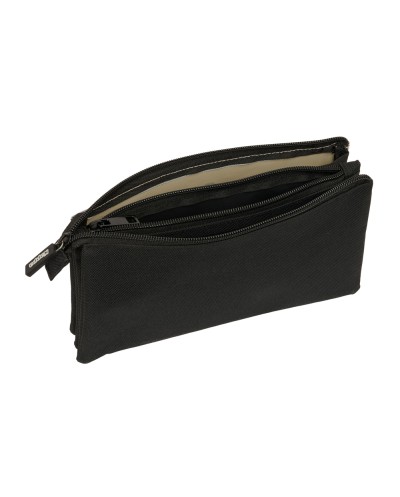 Bolso escolar portatodo safta triple kappa grey 120x220x30 mm