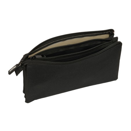 Bolso escolar portatodo safta triple kappa grey 120x220x30 mm