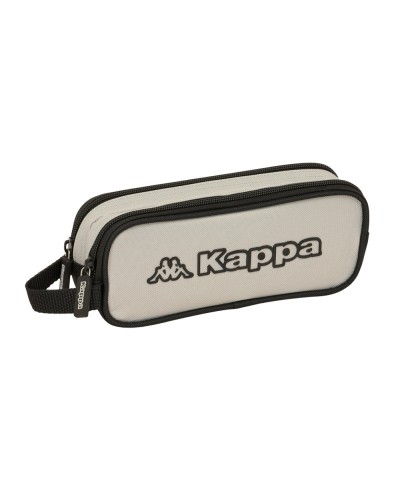 Bolso escolar portatodo safta doble kappa grey 80x210x60 mm