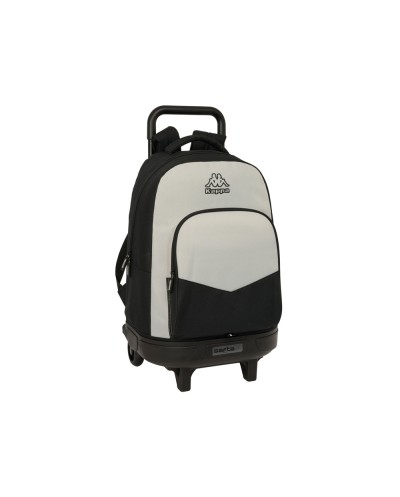 Mochila safta grande con ruedas compact extraible kappa grey 450x330x220 mm