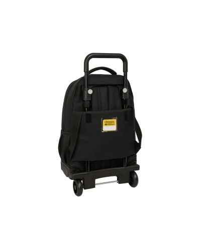 Mochila safta grande con ruedas compact extraible kappa grey 450x330x220 mm