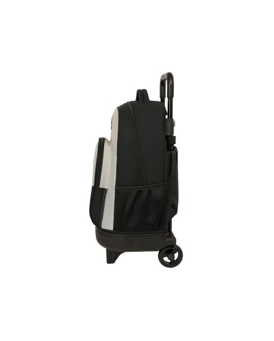 Mochila safta grande con ruedas compact extraible kappa grey 450x330x220 mm