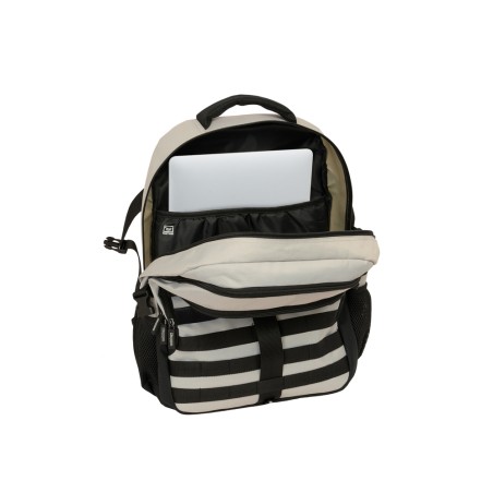 Mochila safta cross doble kappa grey 460x340x150 mm