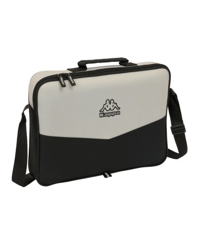 Cartera escolar safta extraescolares kappa grey 280x380x60 mm