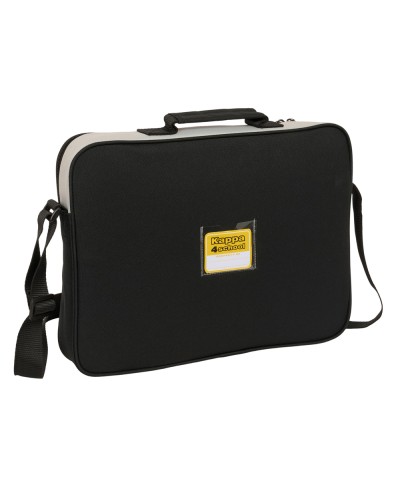 Cartera escolar safta extraescolares kappa grey 280x380x60 mm